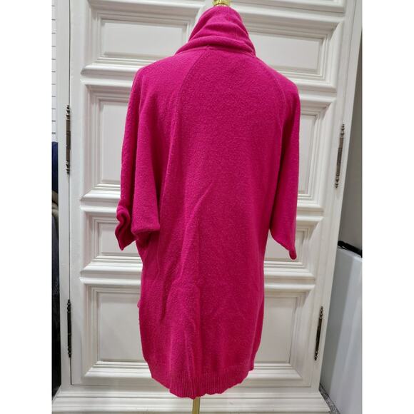 BCBG maxazria women's red sweater dress with pockets size L - Picture 3 of 8